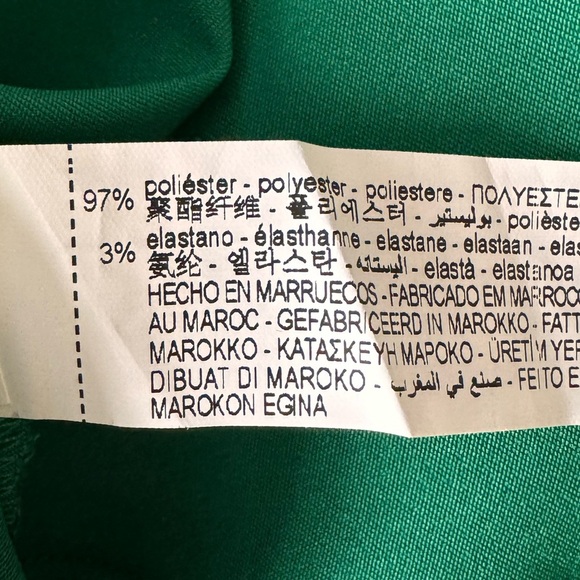 Zara Satin Midi Skirt In Emerald Green Holidays Festive - Picture 13 of 13